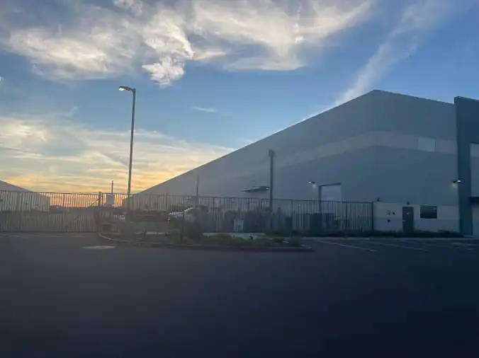 Hughes Supply Buckeye building exterior at sunrise